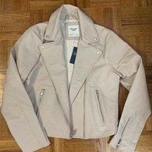 NWT Abercrombie & Fitch Moto Jacket Size L
